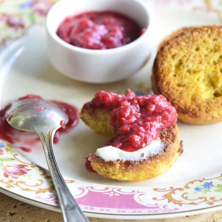keto english muffin featured image
