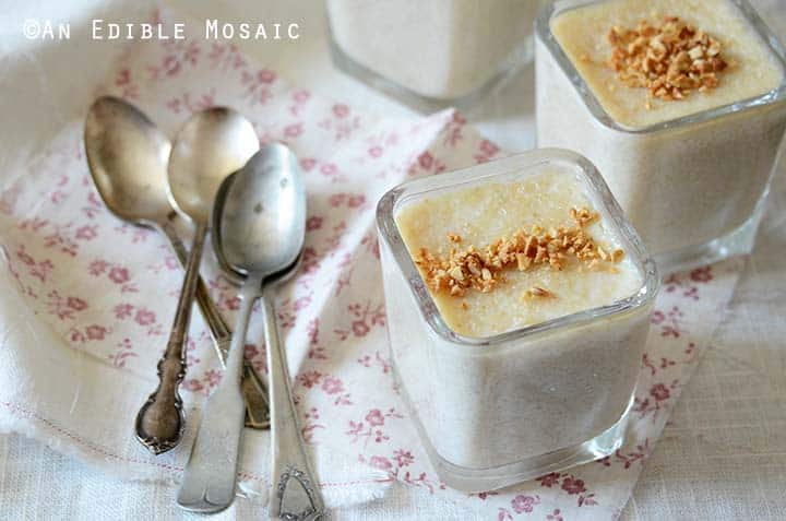 Creamy Brown Rice Pudding Recipe with Vintage Spoons