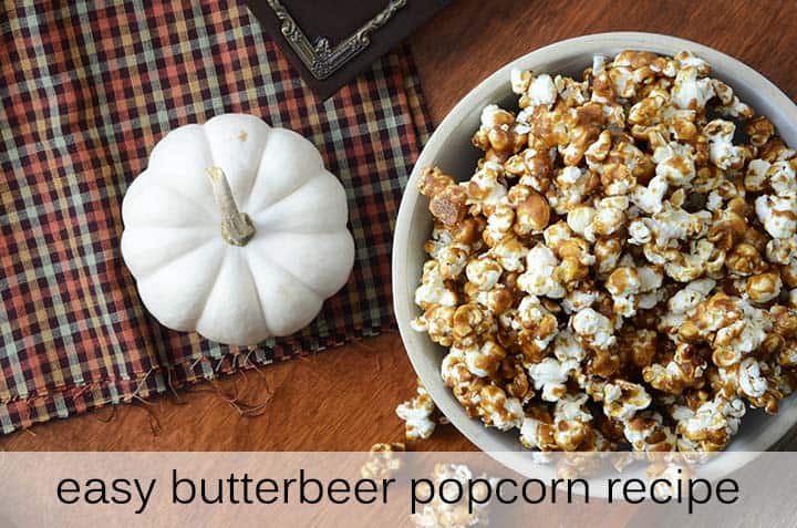 Easy Butterbeer Popcorn Recipe