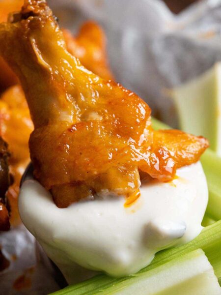 homemade creamy keto blue cheese dressing recipe featured image