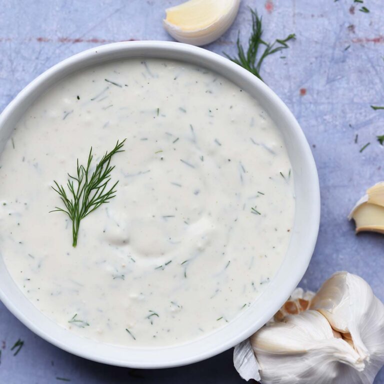 keto ranch dressing recipe featured image