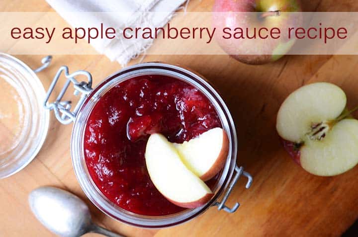 Easy Apple Cranberry Sauce Recipe with Description