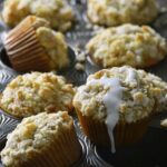 peach muffins recipe featured image