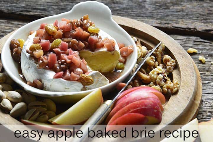 Easy Apple Baked Brie Recipe with Description