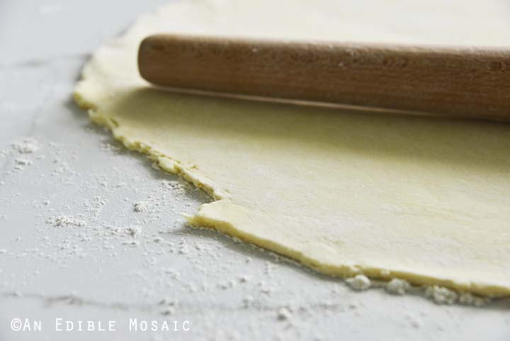 Rolling out Pie Crust Dough