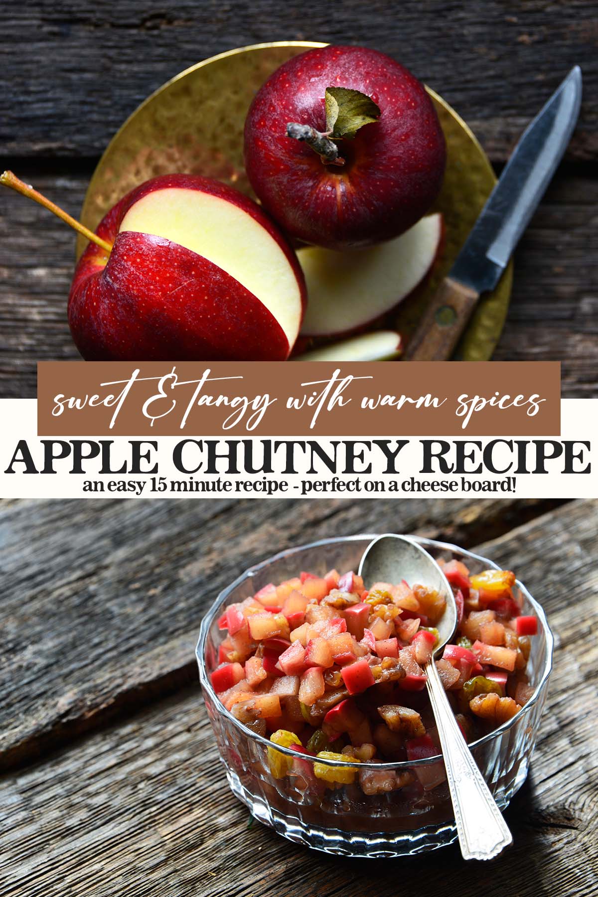 apple chutney recipe pin