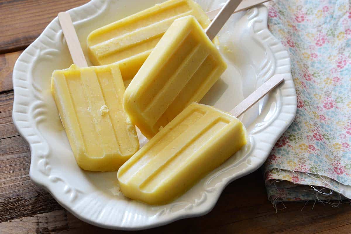 pineapple ice pops