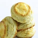 Stack of Maple Bourbon Buttermilk Biscuits