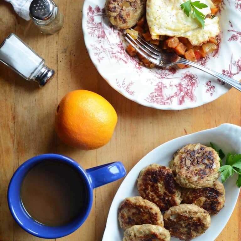 chicken breakfast sausage recipe featured image