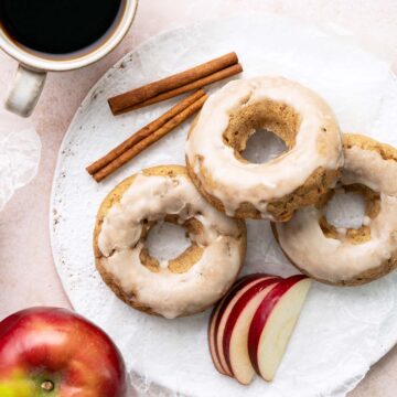 baked apple cider donuts recipe featured image