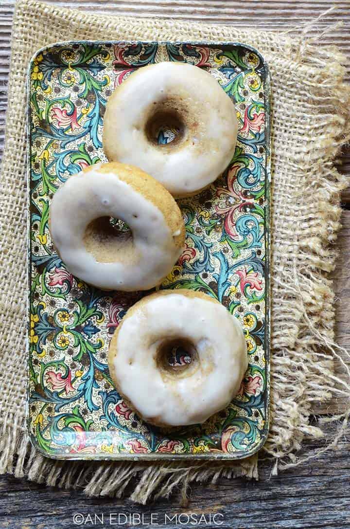 glazed apple donuts