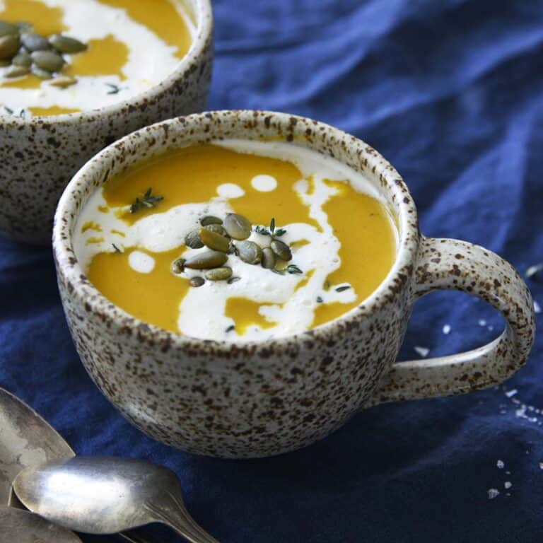 instant pot butternut squash soup featured image