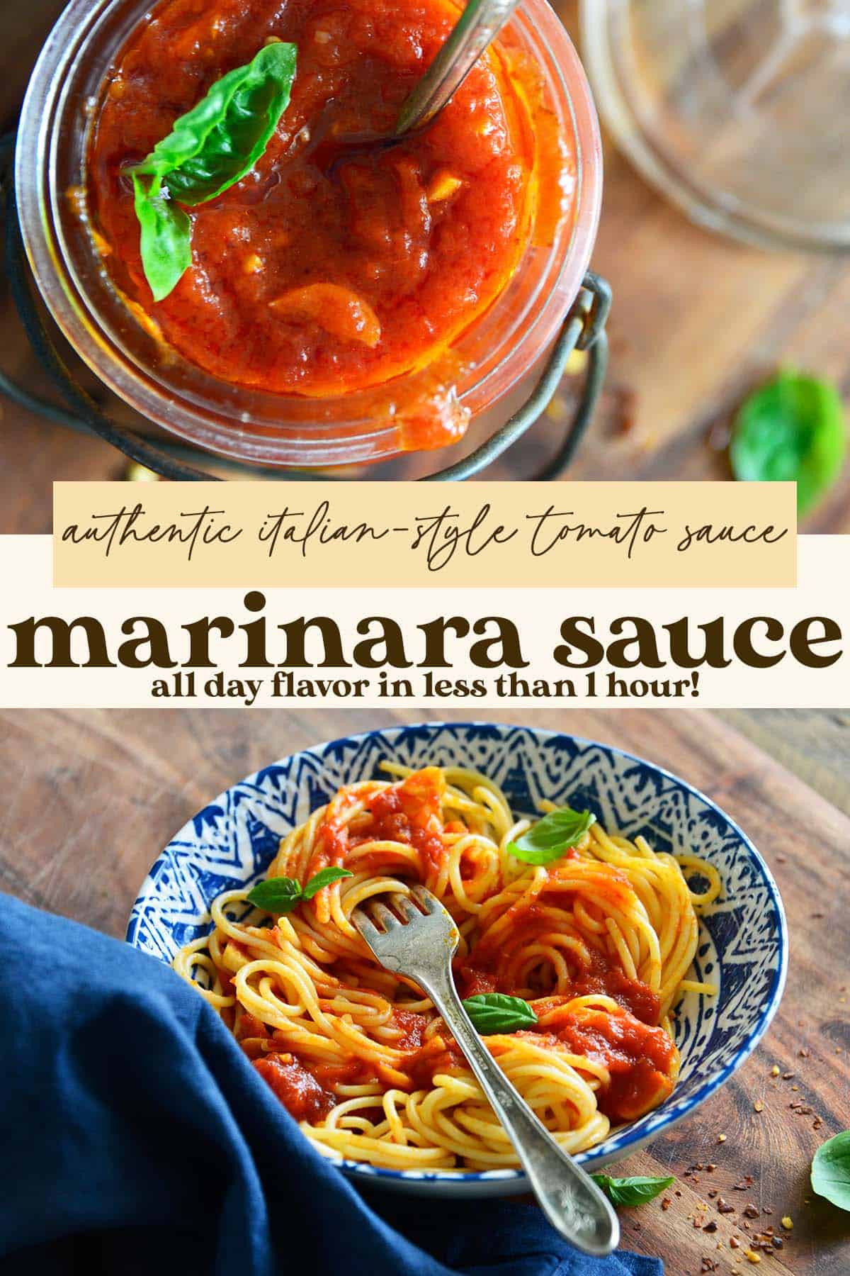 marinara sauce recipe pin