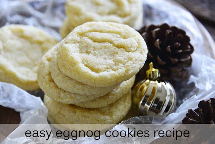 Easy Eggnog Cookies Recipe with Description