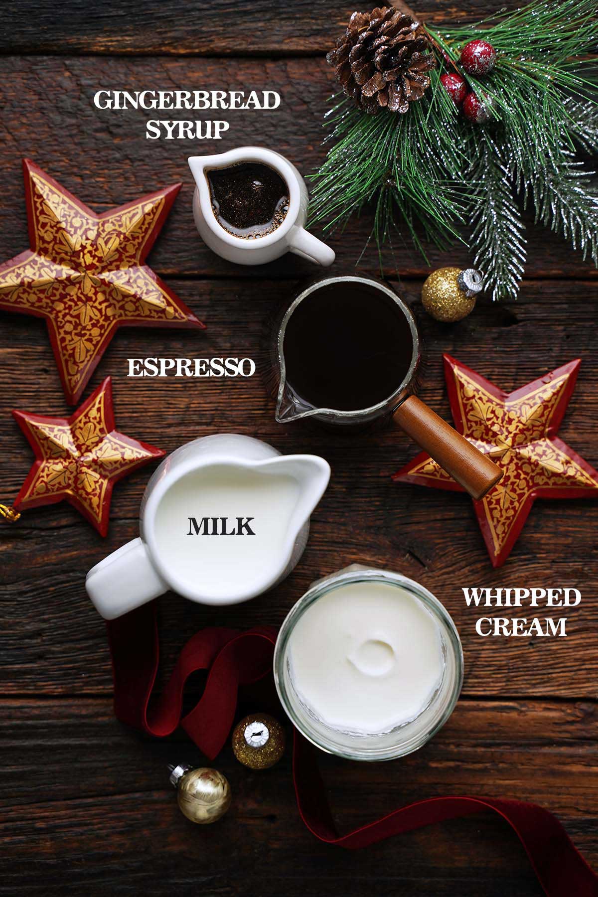 easy homemade gingerbread latte ingredients