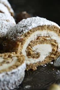 gingerbread cake roll featured image
