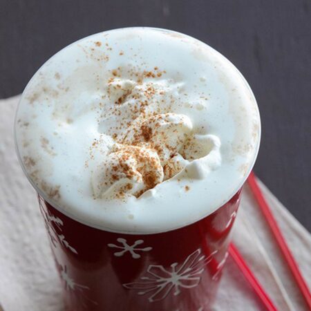 gingerbread latte recipe featured image