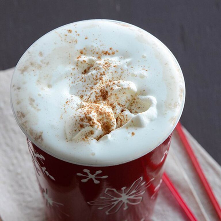gingerbread latte recipe featured image