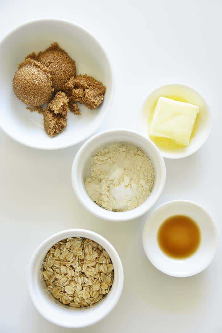 Crumble Topping Ingredients