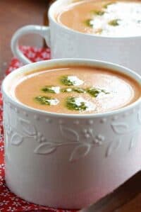 creamy tomato soup featured image