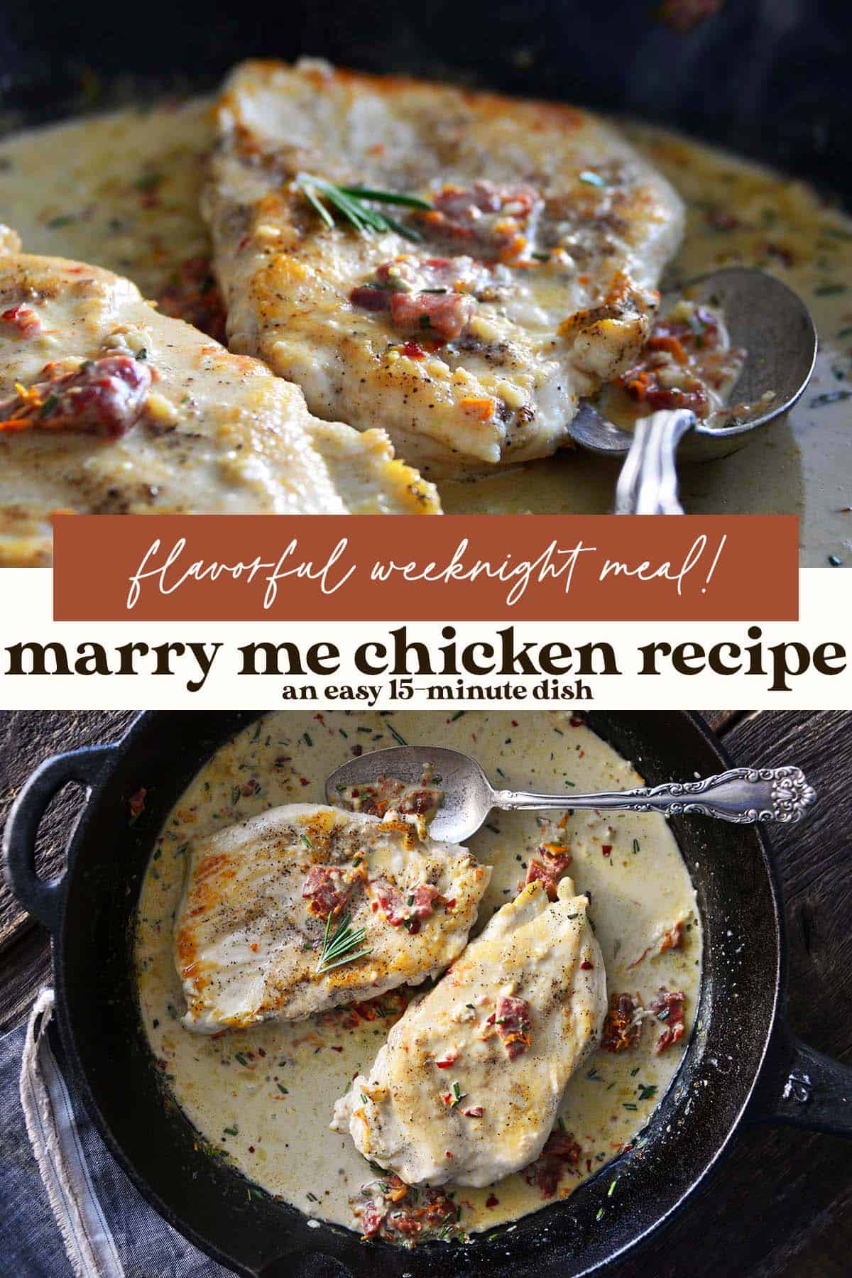 marry me chicken recipe pin