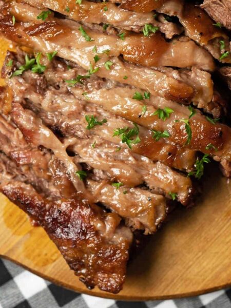 easy beef brisket recipe featured image