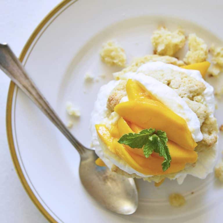 Mango Shortcake Recipe Featured Image