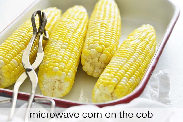 Microwave Corn on the Cob with Description