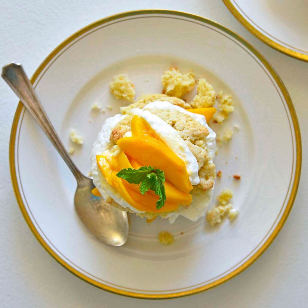 mango shortcake featured image