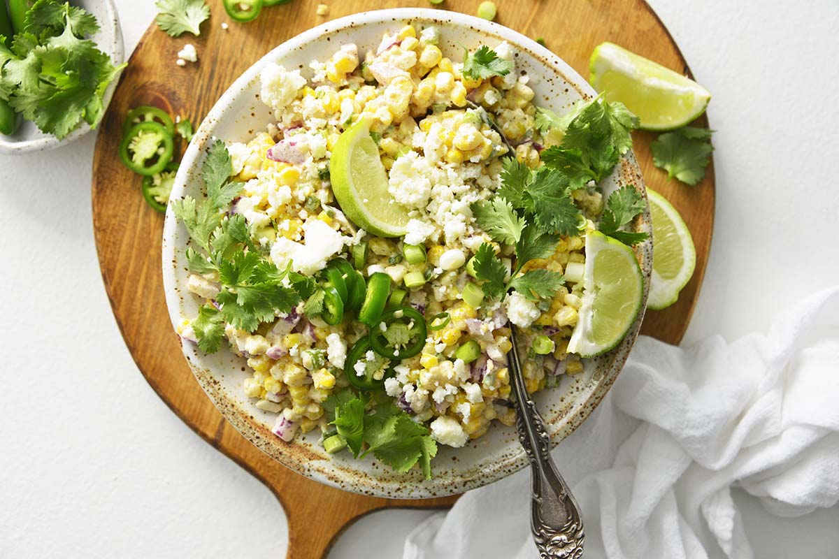 mexican corn salad (esquites)