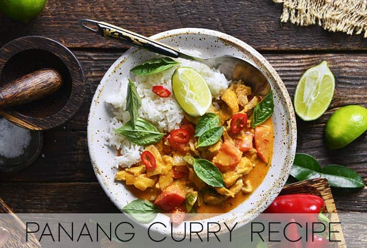 Chicken Panang Curry with Description