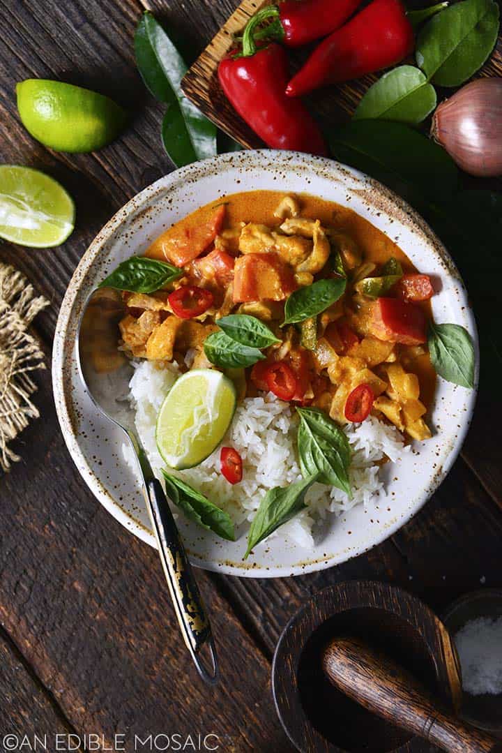 Panang Curry with Chicken
