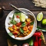 chicken panang curry featured image