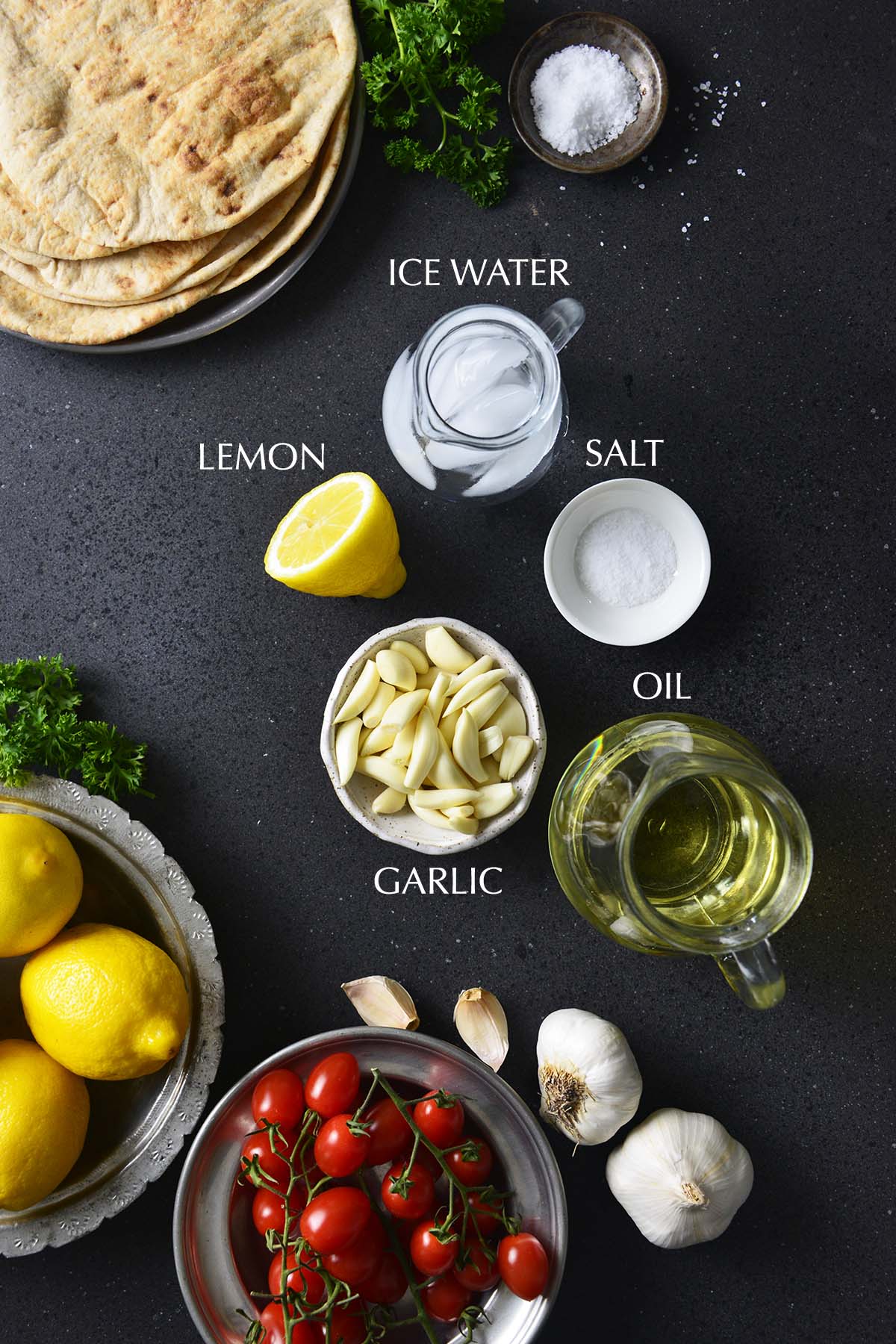 lebanese garlic toum sauce ingredients