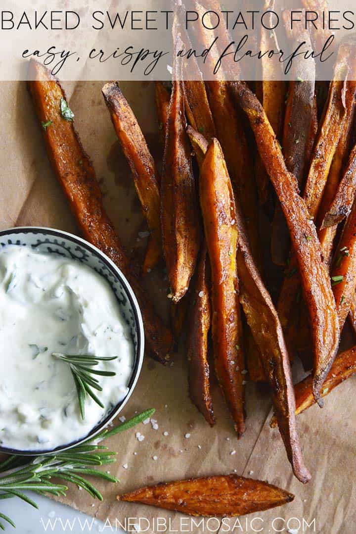 baked sweet potato fries graphic