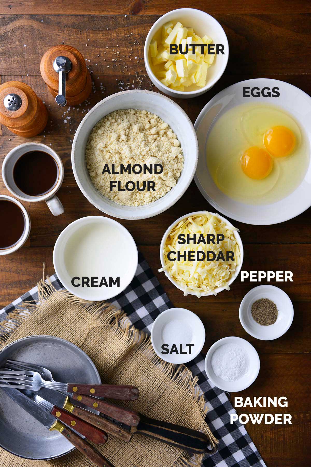 low carb biscuits ingredients