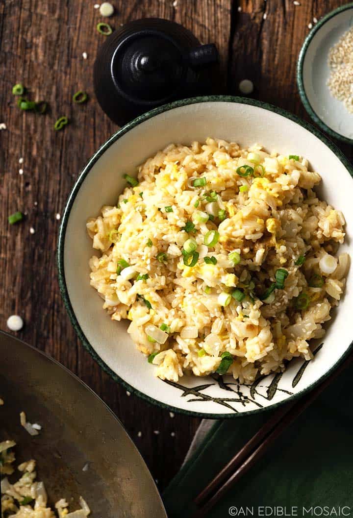 japanese fried rice with egg