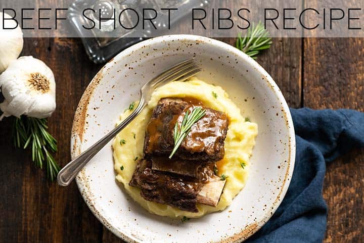 beef short ribs recipe with description