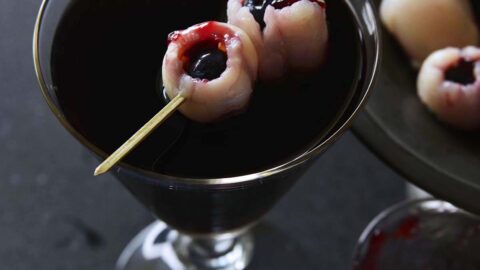 シーグラスアート『 Halloween Cocktail』 シーグラスアート『 Halloween Cocktail 』