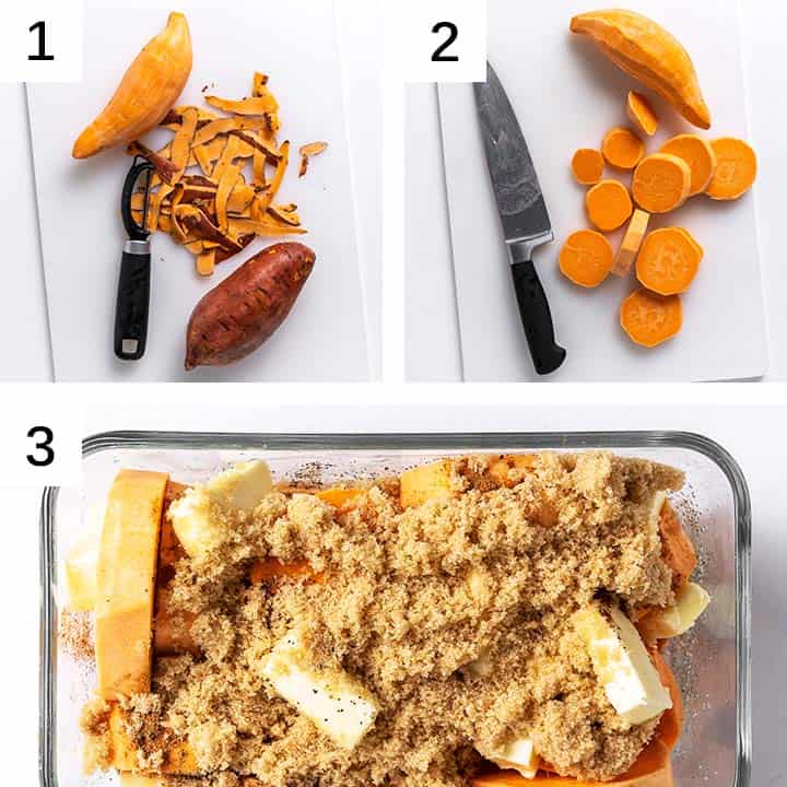 how to make candied sweet potatoes