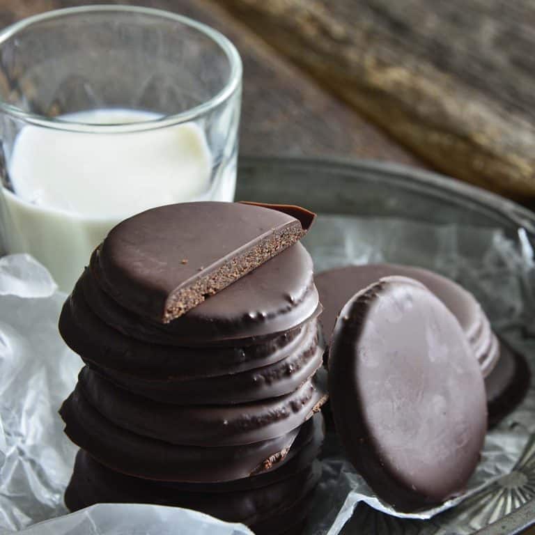 keto gluten free thin mints featured image