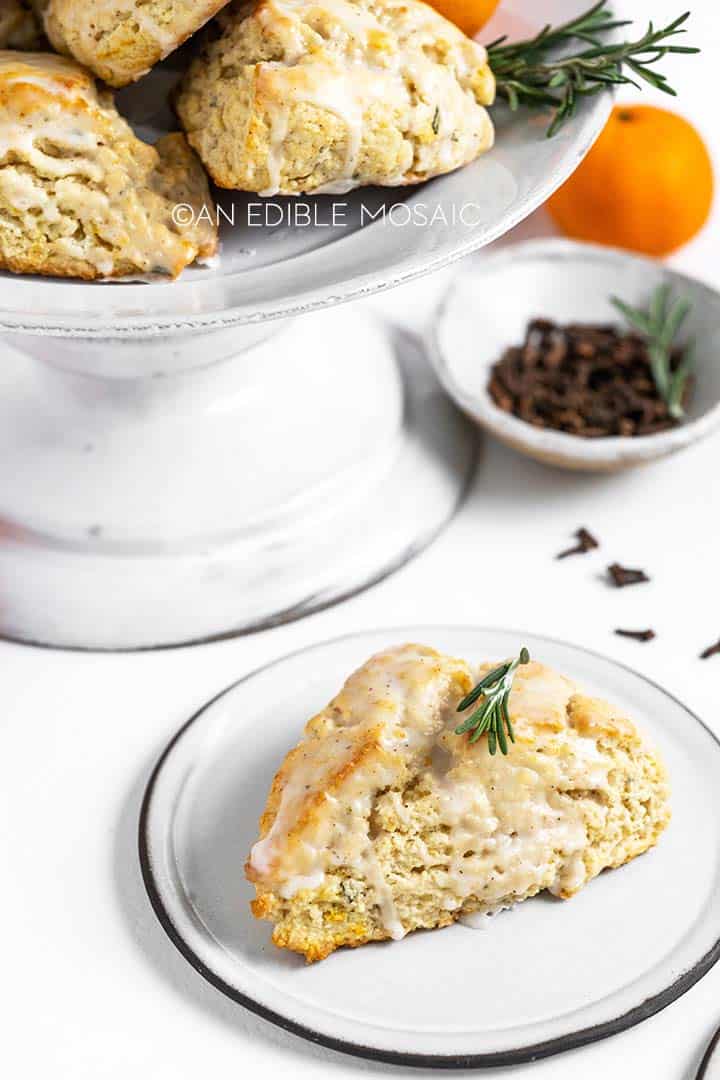 orange scones with clove