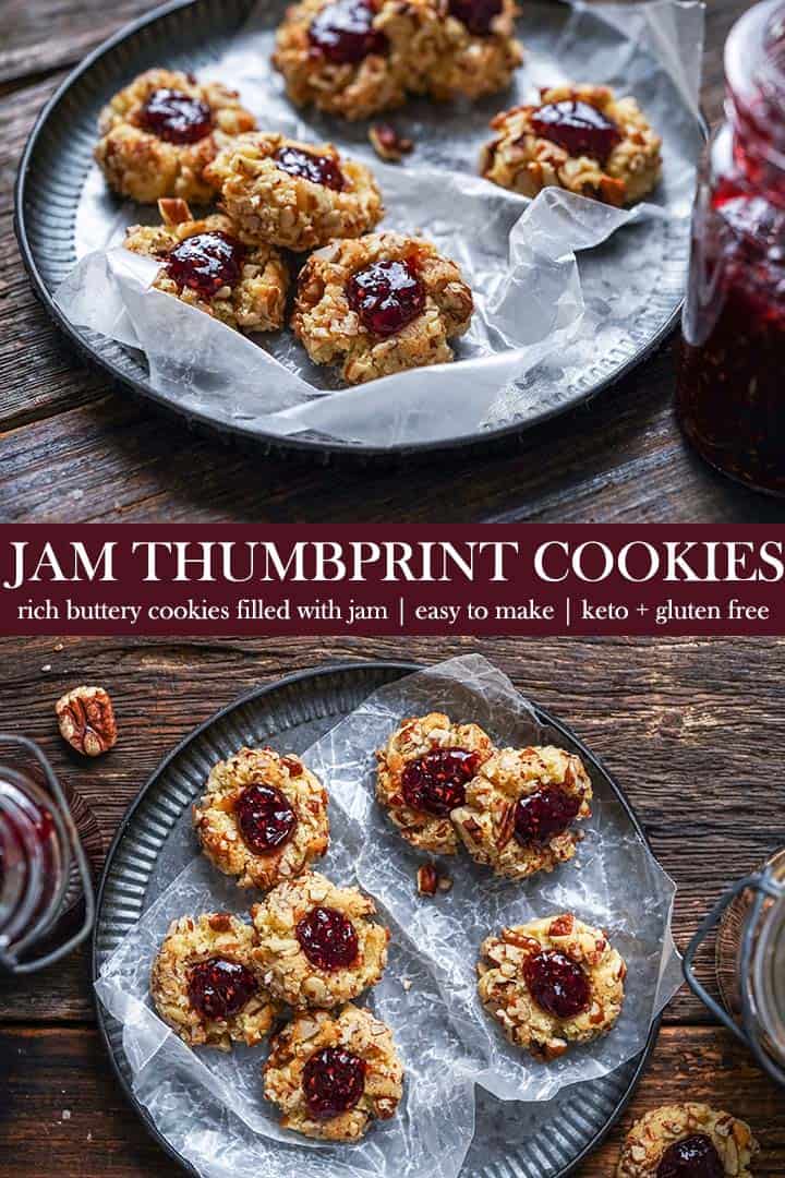 jam thumbprint cookies pin