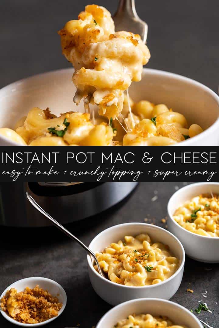 instant pot mac and cheese recipe pin