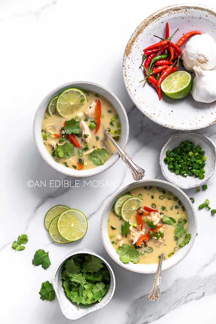 authentic tom kha gai soup