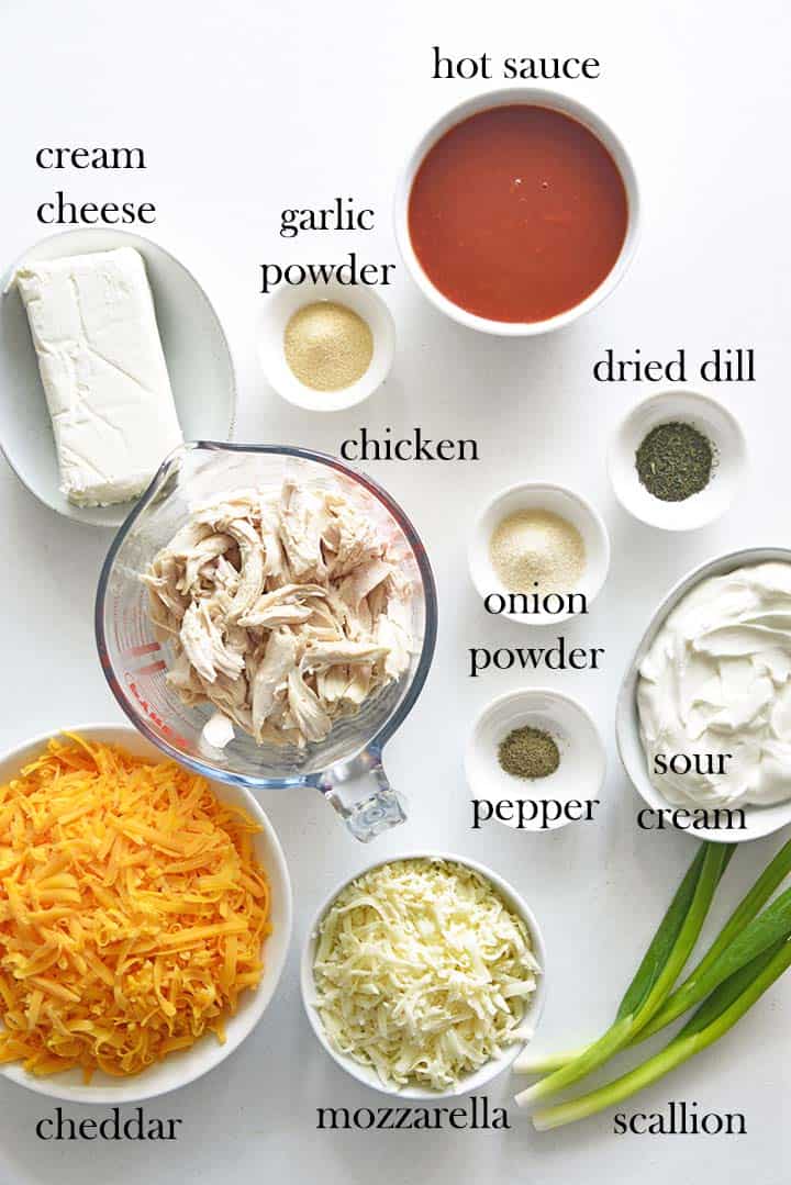buffalo chicken dip ingredients