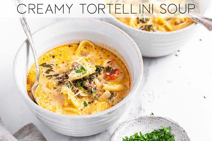 tortellini soup with description