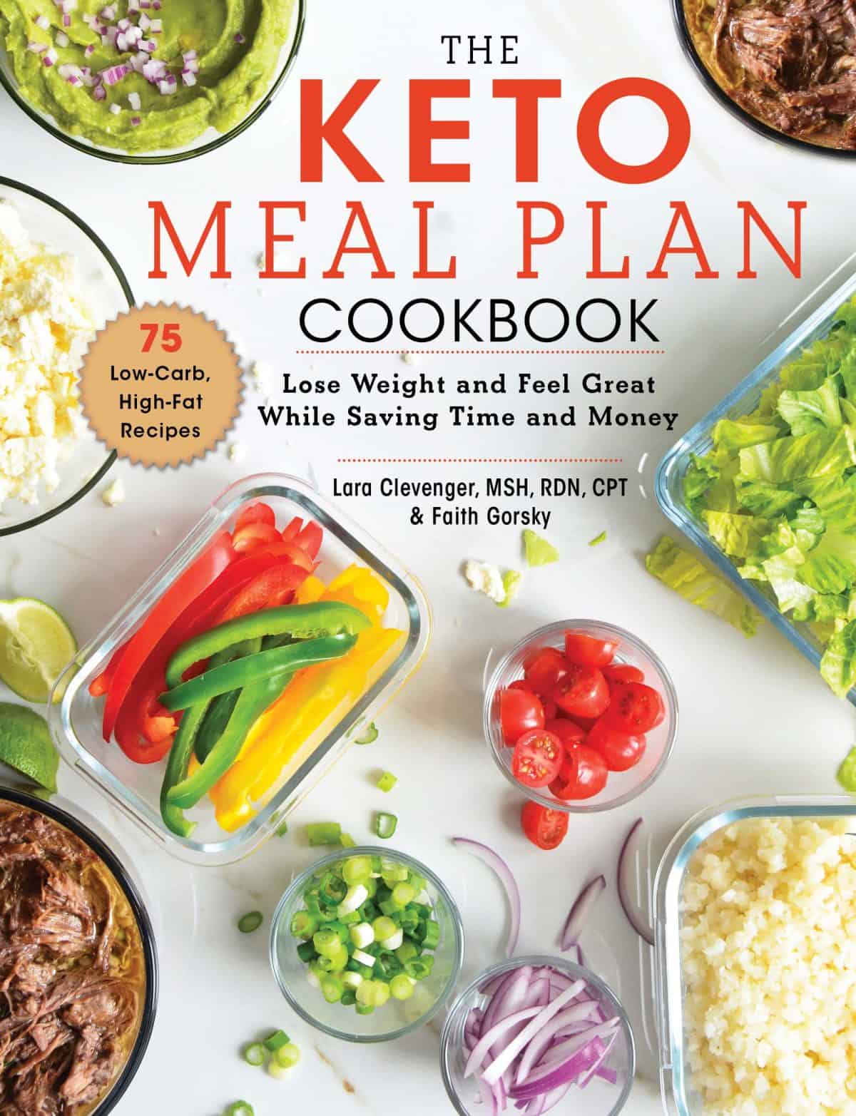 Keto Meal Plan Cookbook Cover