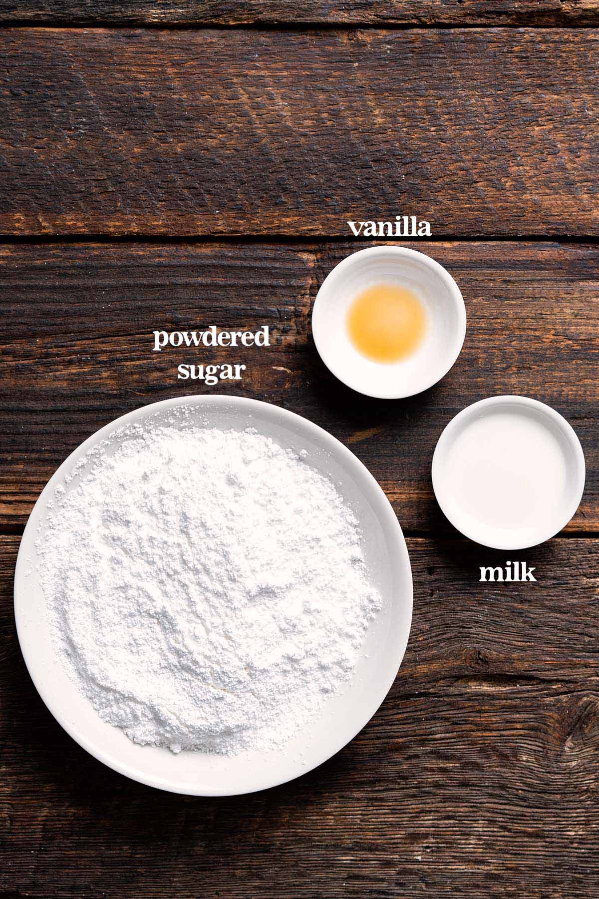 glaze ingredients for oatmeal cookies