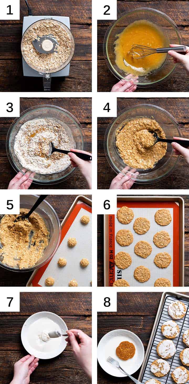 how to make iced oatmeal cookies